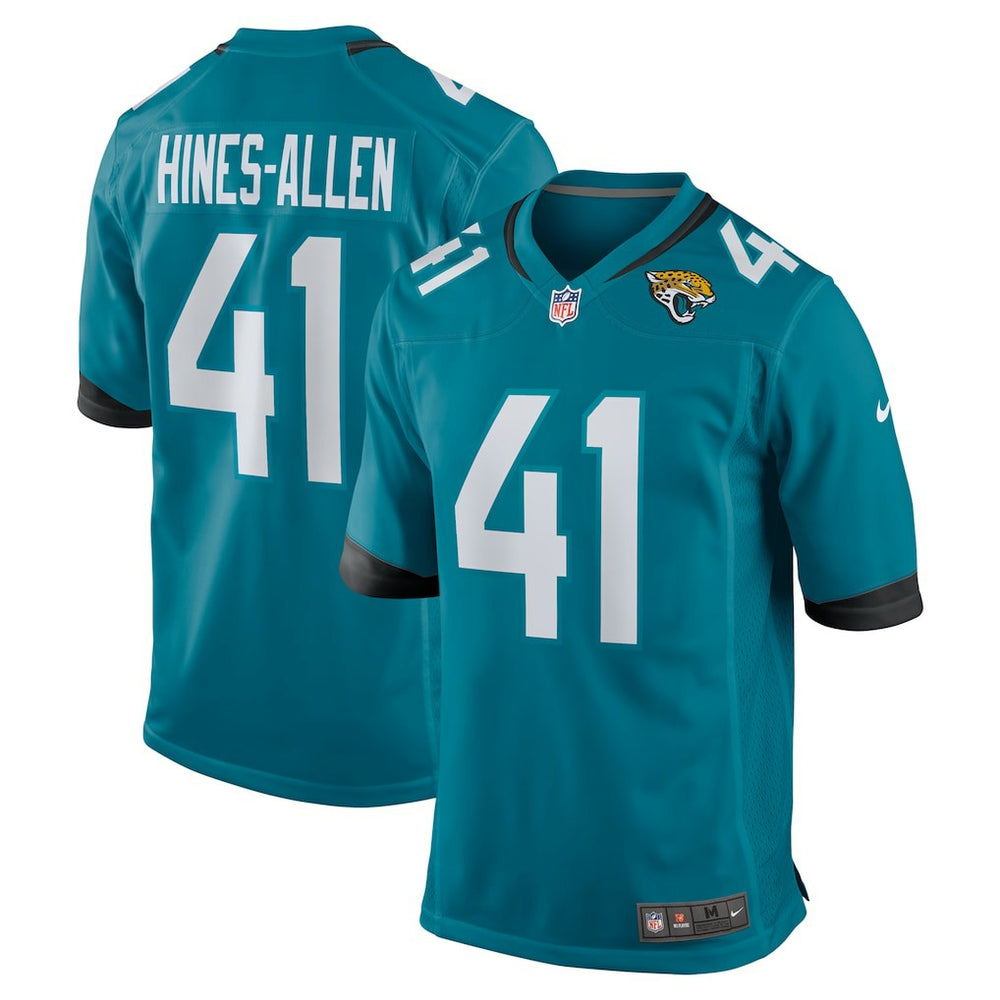 Josh Hines-Allen Jacksonville Jaguars Player Game Jersey - Teal outlet