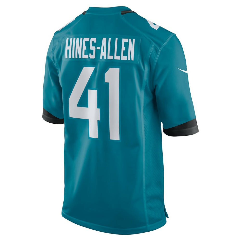 Josh Hines-Allen Jacksonville Jaguars Player Game Jersey - Teal outlet