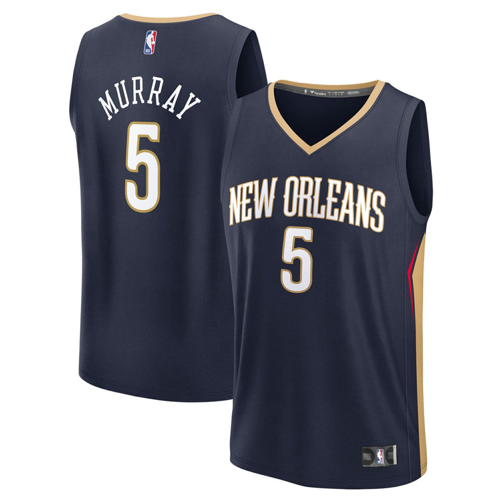 Dejounte Murray New Orleans Pelicans Fast Break Replica Player Jersey - Icon Edition - Navy outlet