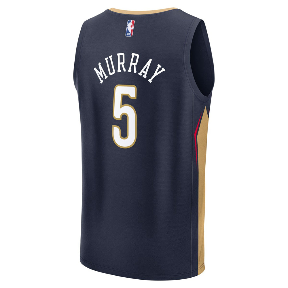 Dejounte Murray New Orleans Pelicans Fast Break Replica Player Jersey - Icon Edition - Navy outlet