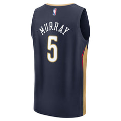 Dejounte Murray New Orleans Pelicans Fast Break Replica Player Jersey - Icon Edition - Navy outlet