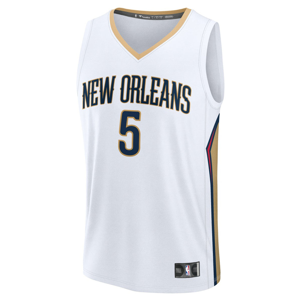 Dejounte Murray New Orleans Pelicans Fast Break Replica Player Jersey - Association Edition - White on sale