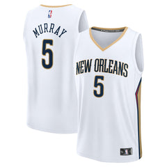 Dejounte Murray New Orleans Pelicans Youth Fast Break Replica Player Jersey - Association - White Edition discount