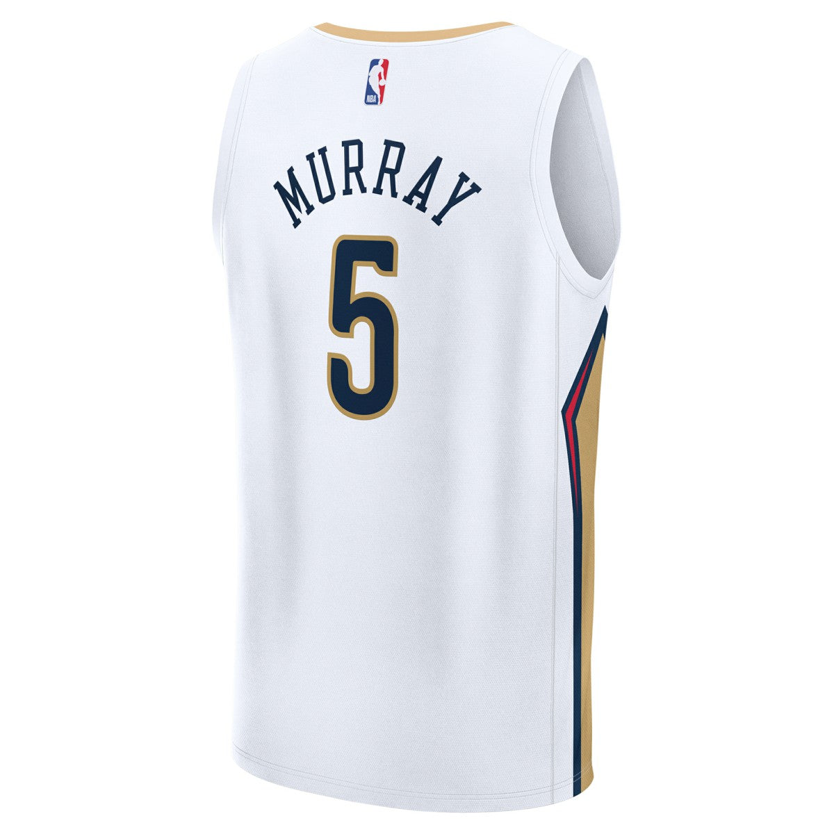 Dejounte Murray New Orleans Pelicans Youth Fast Break Replica Player Jersey - Association - White Edition discount