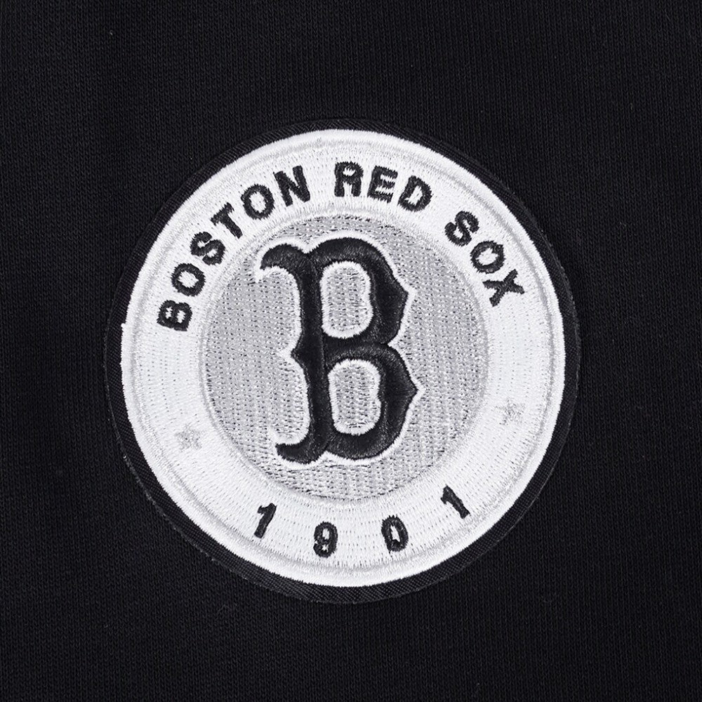 Boston Red Sox Pro Standard Women's Pearl Cropped Pullover Sweatshirt
 Black