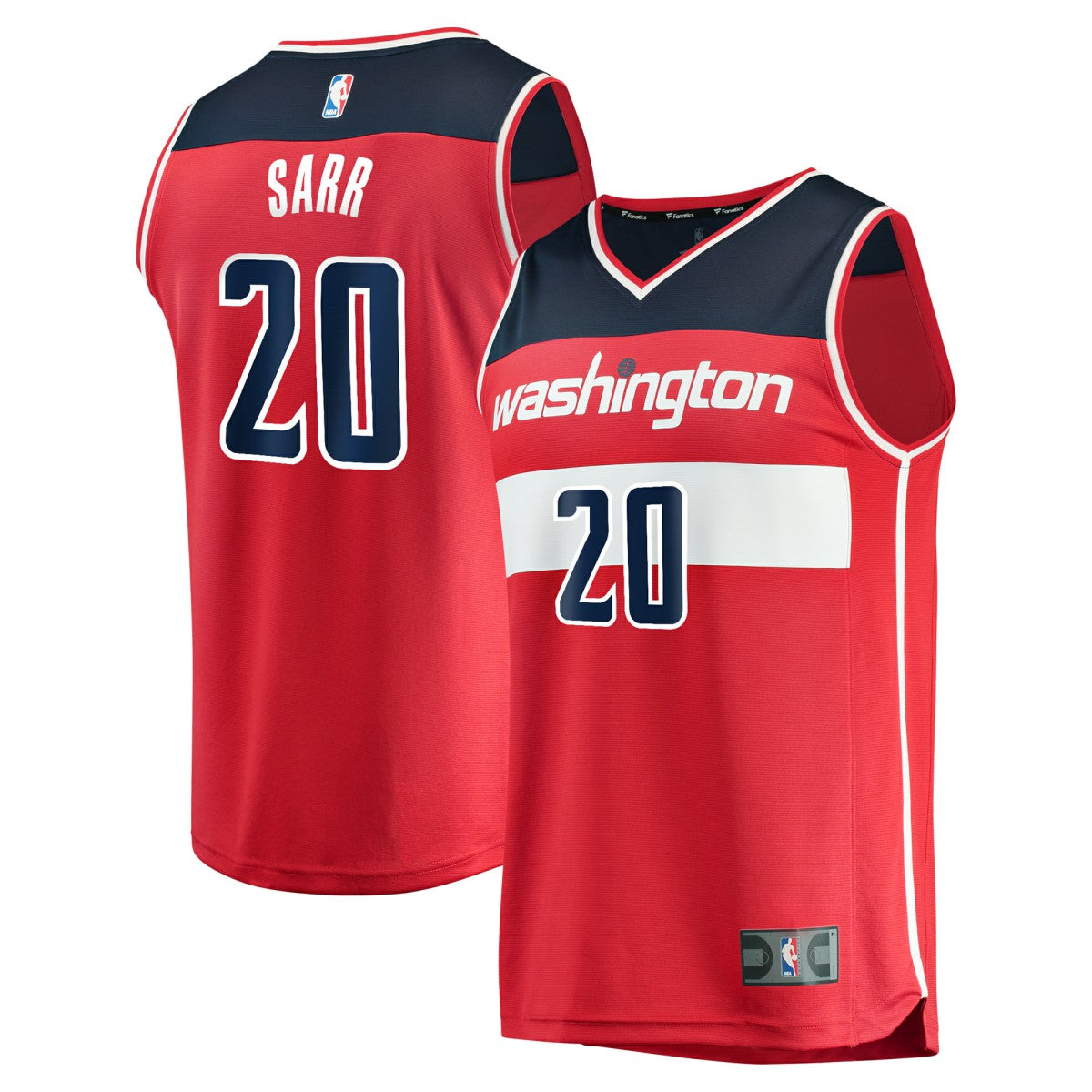 Alexandre Sarr Washington Wizards Fast Break Replica Player Jersey - Icon Edition - Red on sale