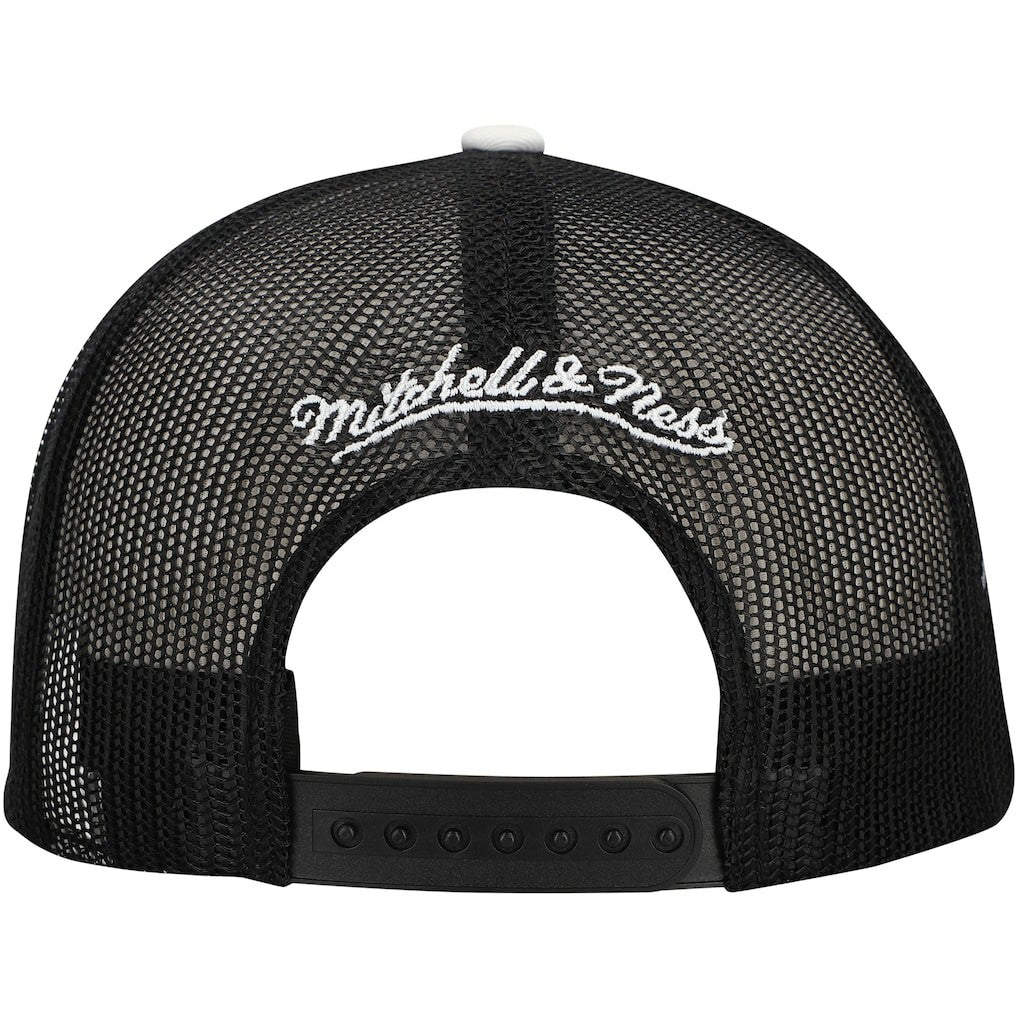 Brooklyn Nets Roper Trucker Snapback Hat - Black for sale