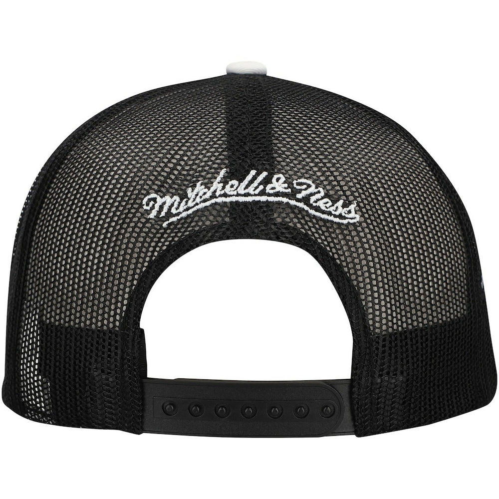 Brooklyn Nets Roper Trucker Snapback Hat - Black for sale