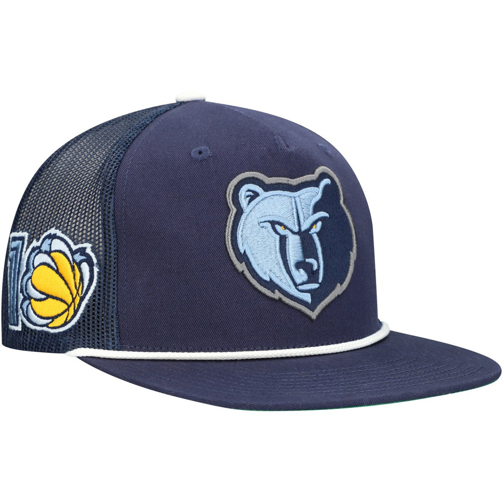 Memphis Grizzlies Roper Trucker Snapback Hat - Navy outlet