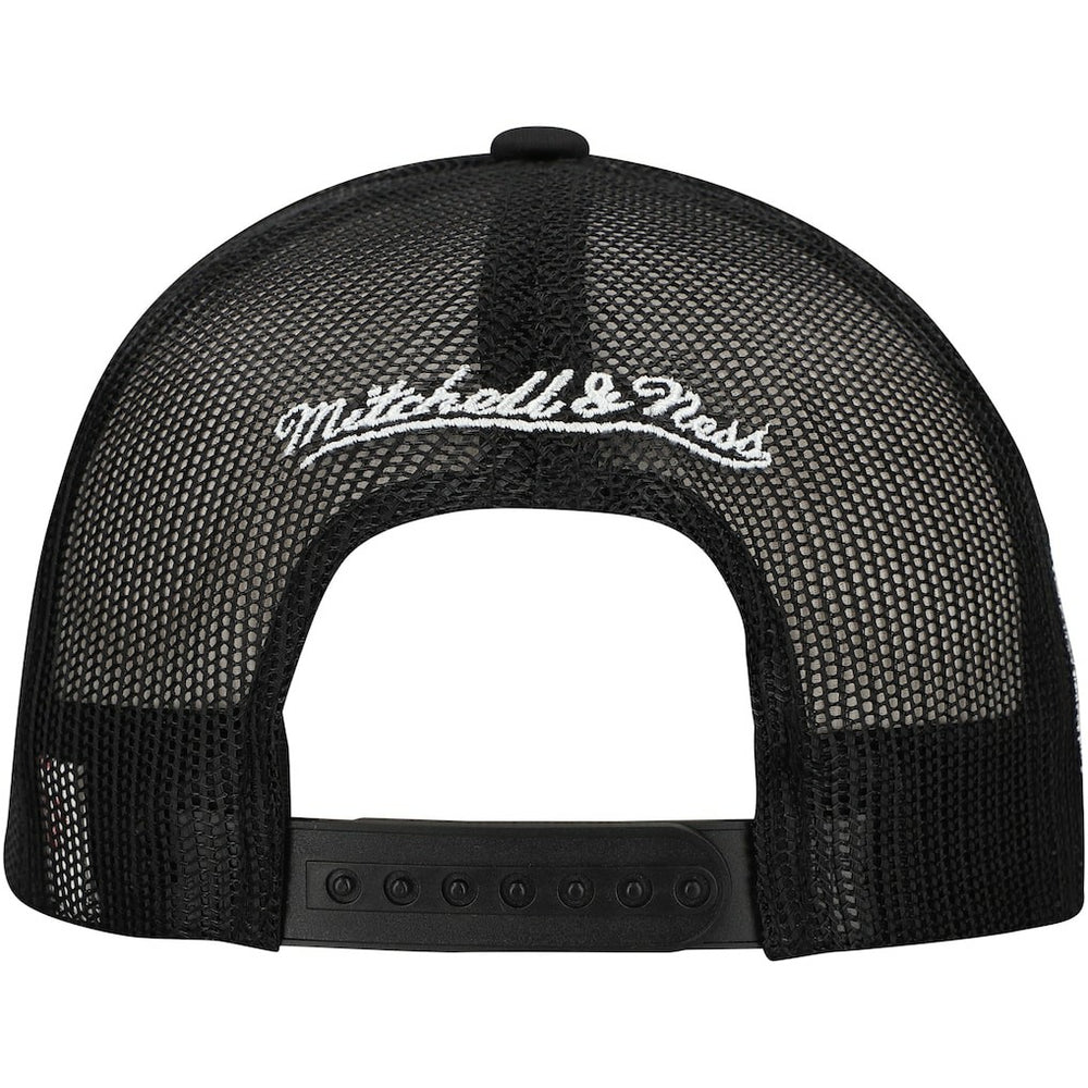 Brooklyn Nets Script Trucker Adjustable Hat - Black outlet
