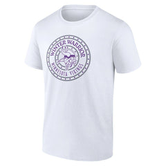 Minnesota Vikings Warriors Shield T-Shirt - White sale