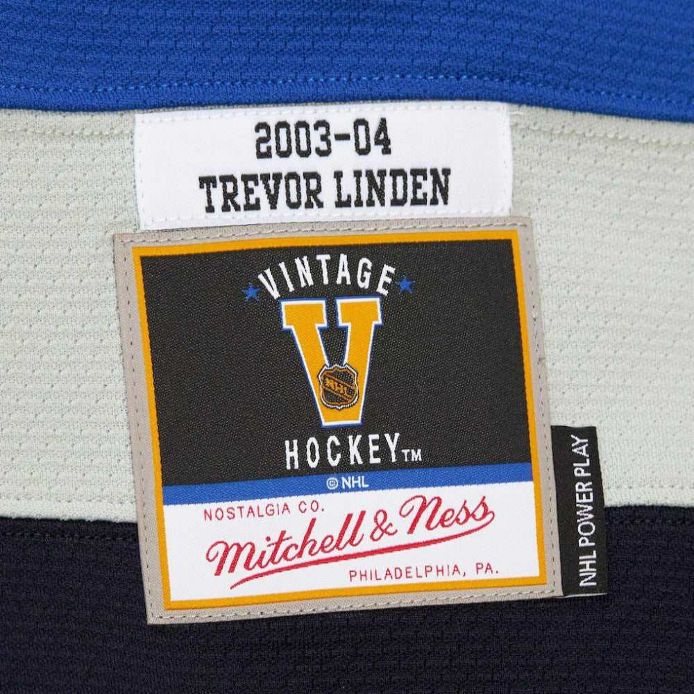 Trevor Linden Vancouver Canucks 2003-04 Power Play Jersey - White Jerseys