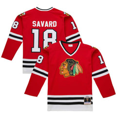 Denis Savard Chicago Blackhawks 1980-81 Power Play Jersey - Scarlet Jerseys