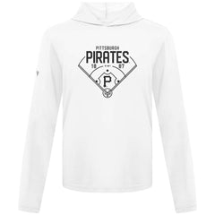 Pittsburgh Pirates Levelwear Anthem Home Field Pullover Hoodie White
