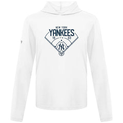 New York Yankees Levelwear Anthem Home Field Pullover Hoodie White