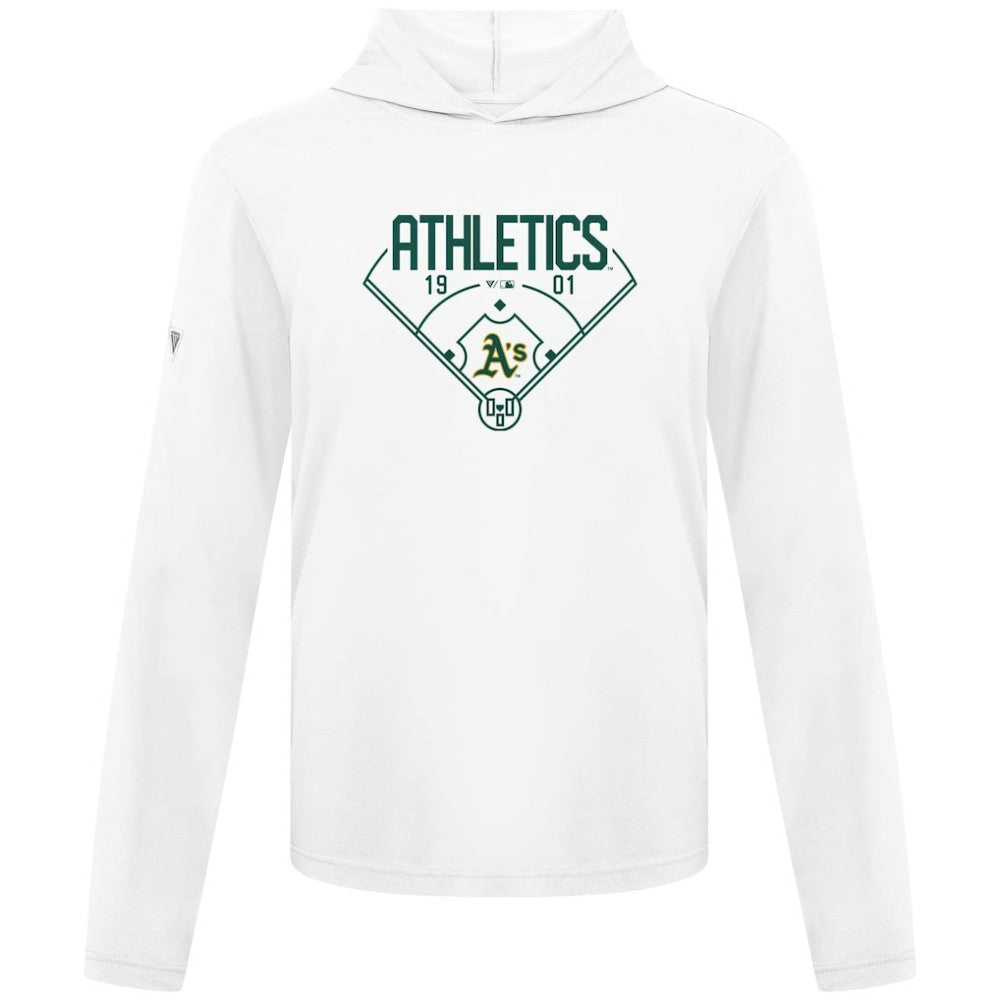 Athletics Levelwear Anthem Home Field Pullover Hoodie White