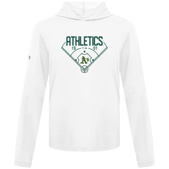 Athletics Levelwear Anthem Home Field Pullover Hoodie White