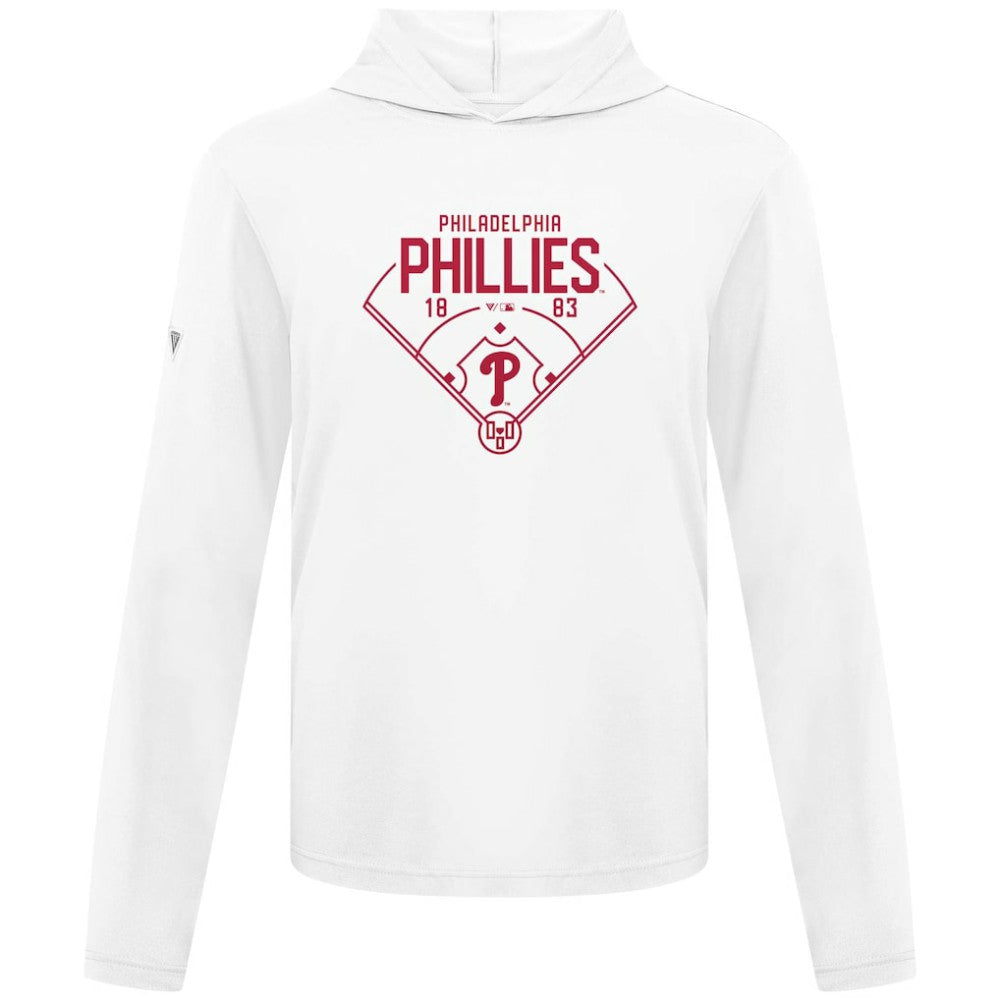 Philadelphia Phillies Levelwear Anthem Home Field Pullover Hoodie White