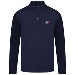 Toronto Blue Jays Levelwear Aztec Insignia 2.0 Quarter-Zip Pullover Top Navy
