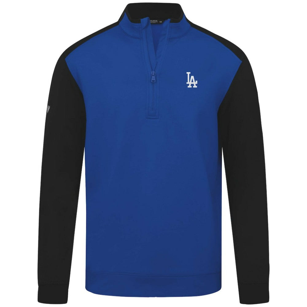 Los Angeles Dodgers Levelwear Insignia 2.0 Quarter-Zip Pullover Top Royal