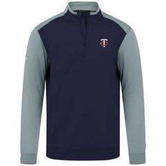 Minnesota Twins Levelwear Insignia 2.0 Quarter-Zip Pullover Top Navy