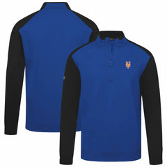 New York Mets Levelwear Insignia 2.0 Quarter-Zip Pullover Top Royal