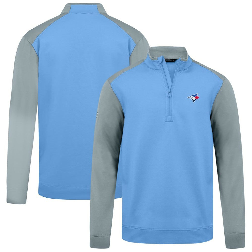 Toronto Blue Jays Levelwear Insignia 2.0 Quarter-Zip Pullover Top Light Blue