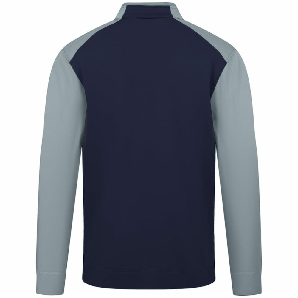 Atlanta Braves Levelwear Insignia 2.0 Quarter-Zip Pullover Top Navy
