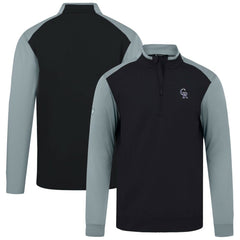 Colorado Rockies Levelwear Insignia 2.0 Quarter-Zip Pullover Top Black