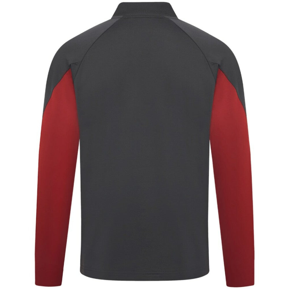Washington Nationals Levelwear Cadet Insignia 2.0 Raglan Quarter-Zip Jacket Red