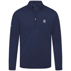 Detroit Tigers Levelwear Heron Insignia 2.0 Quarter-Zip Jacket Navy
