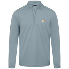 Houston Astros Levelwear Heron Insignia 2.0 Quarter-Zip Jacket Gray