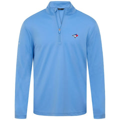 Toronto Blue Jays Levelwear Heron Insignia 2.0 Quarter-Zip Jacket Light Blue