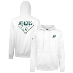 Athletics Levelwear Podium Primary Pullover Hoodie White