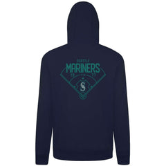Seattle Mariners Levelwear Podium Primary Pullover Hoodie Navy