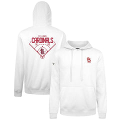St. Louis Cardinals Levelwear Podium Primary Pullover Hoodie White