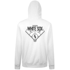 Chicago White Sox Levelwear Podium Primary Pullover Hoodie White