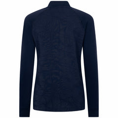 Milwaukee Brewers Levelwear Women's Amethyst Insignia 2.0 Quarter-Zip Jacket Navy