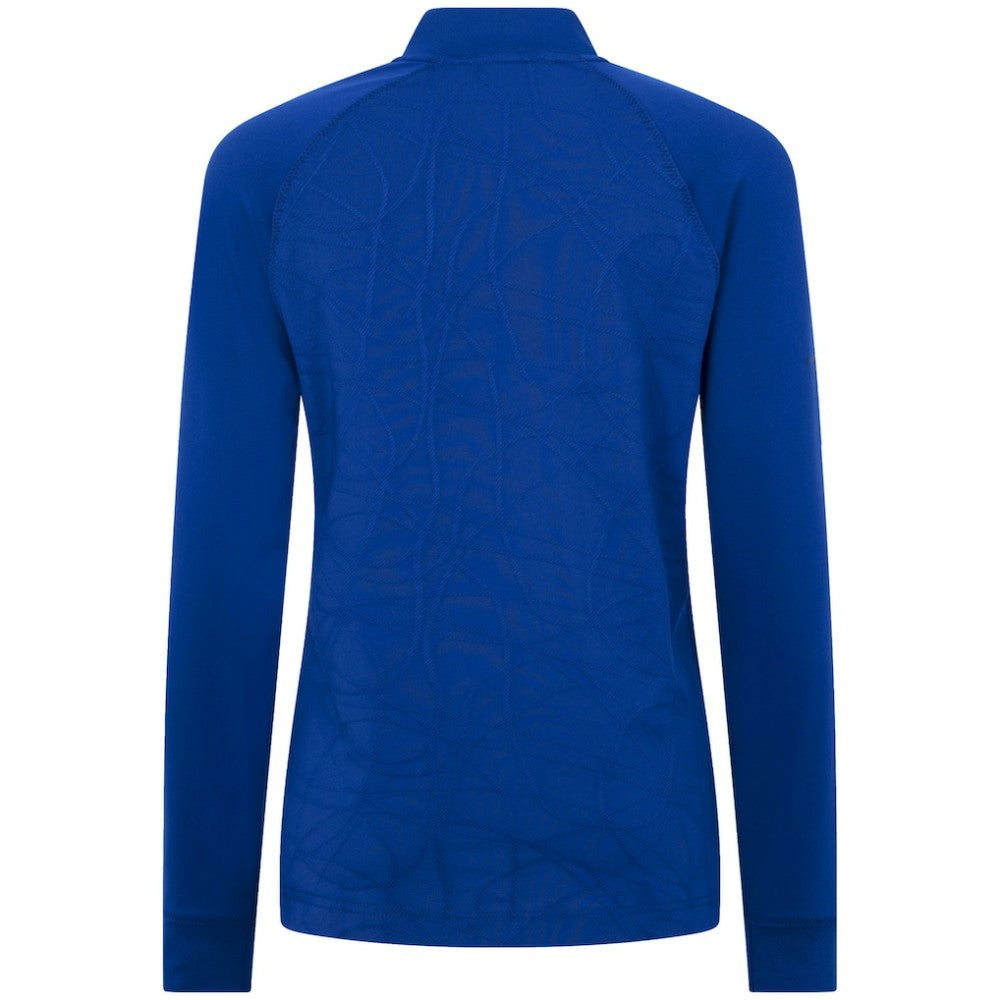 Texas Rangers Levelwear Women's Amethyst Insignia 2.0 Quarter-Zip Jacket Royal