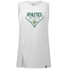 Athletics Levelwear Women's Influx Home Field Tank Top White