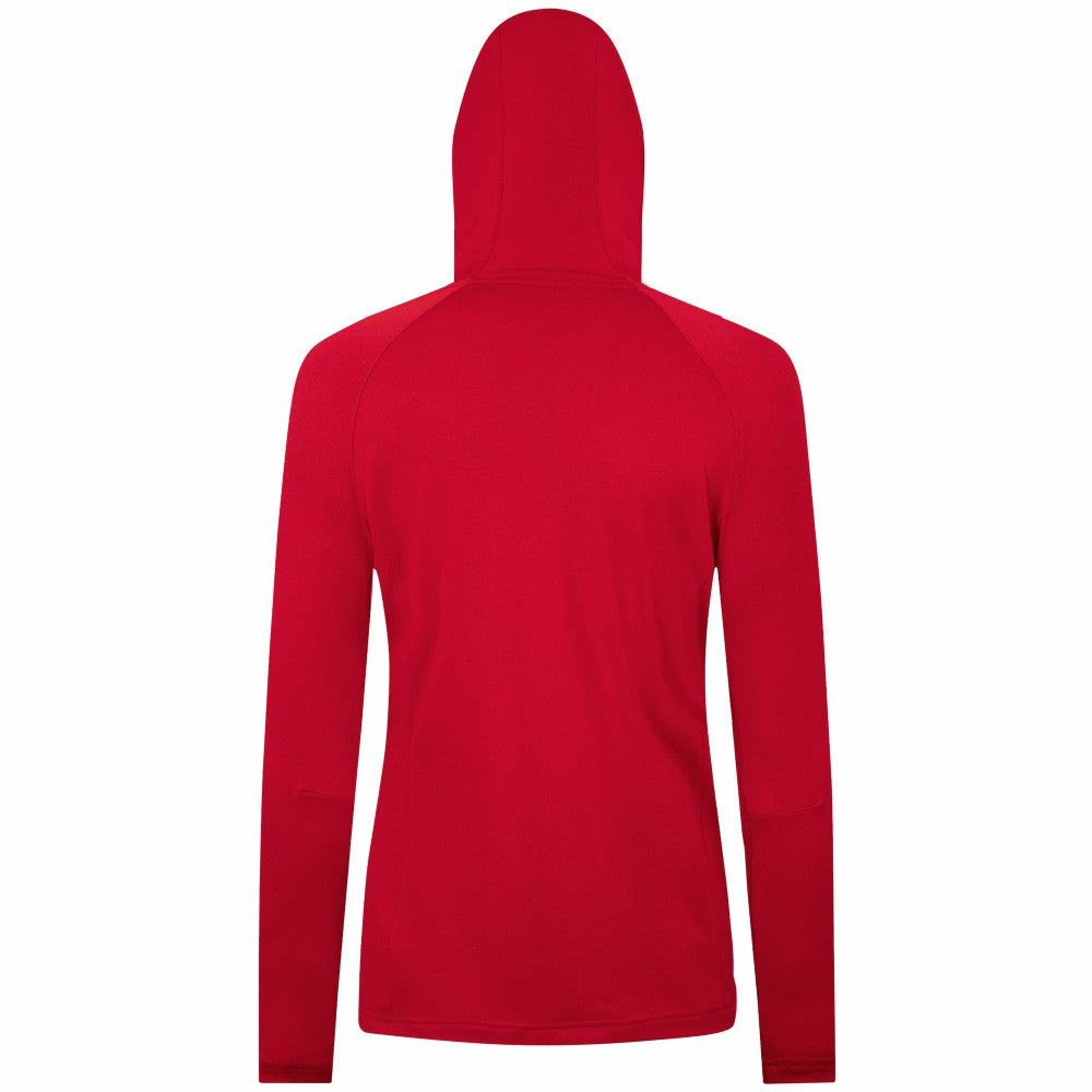 Cincinnati Reds Levelwear Women's Raven Insignia 2.0 Quarter-Zip Jacket Red
