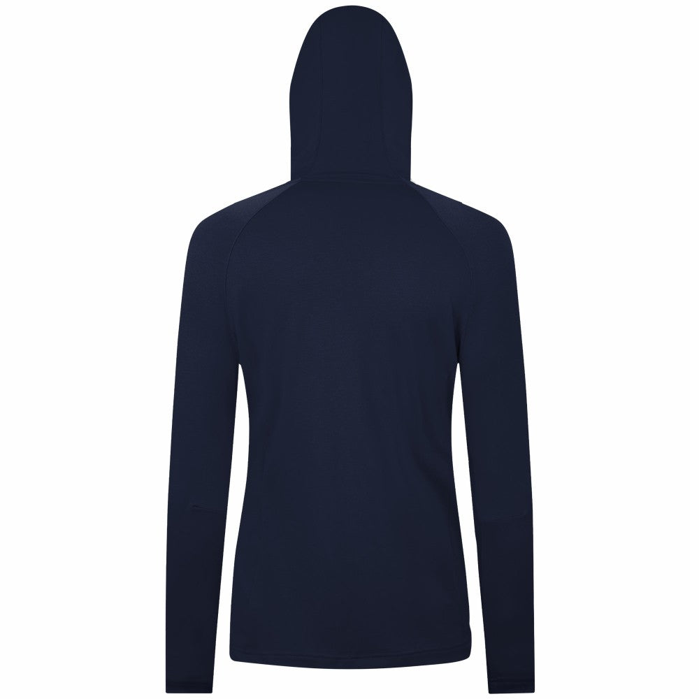 Cleveland Guardians Levelwear Women's Raven Insignia 2.0 Quarter-Zip Jacket Navy