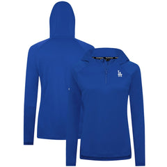 Los Angeles Dodgers Levelwear Women's Raven Insignia 2.0 Quarter-Zip Jacket Royal