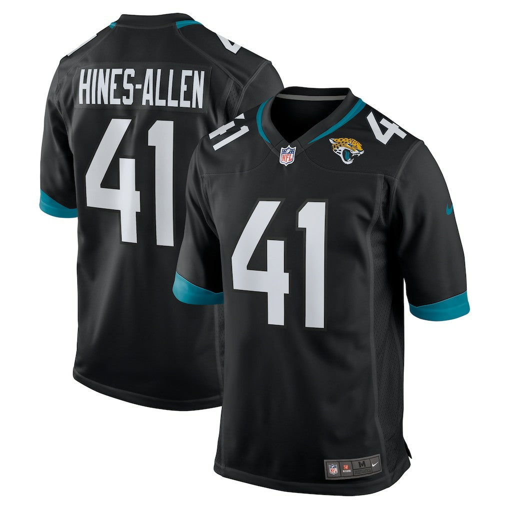 Josh Hines-Allen Jacksonville Jaguars Alternate Game Jersey - Black discount