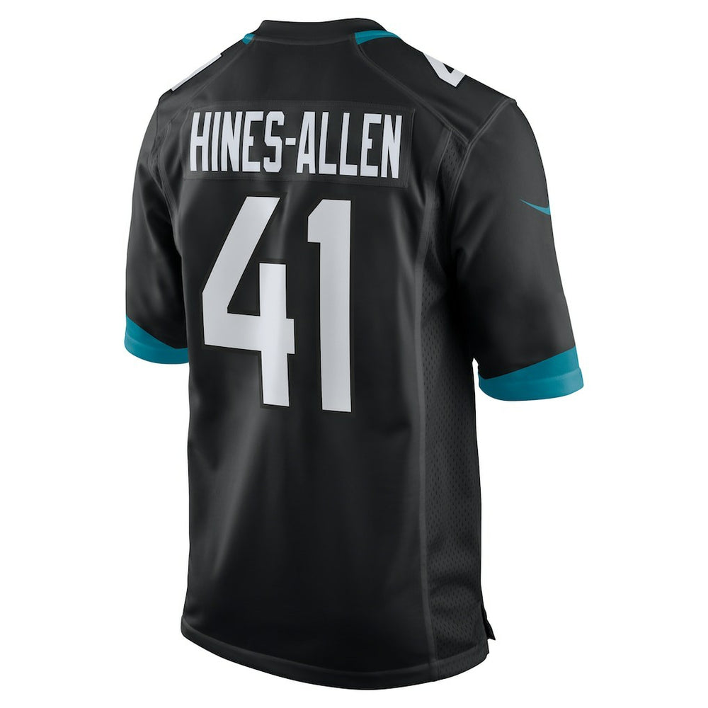 Josh Hines-Allen Jacksonville Jaguars Alternate Game Jersey - Black discount