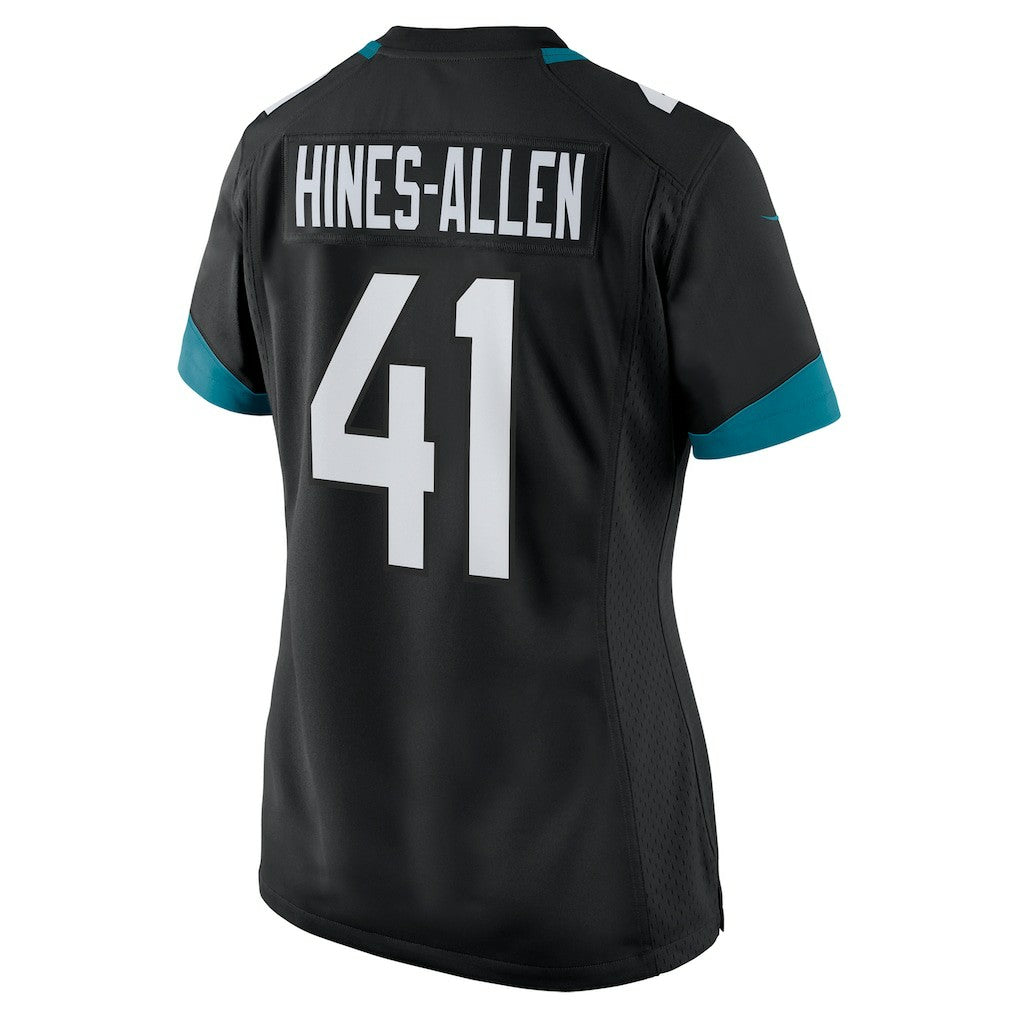 Josh Hines-Allen Jacksonville Jaguars Women's Alternate Player Game Jersey - Black for sale
