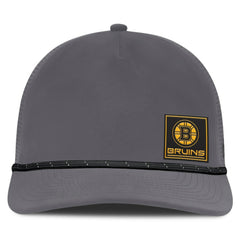 Boston Bruins Fanatics Captain Rope Adjustable Hat - Gray Hats