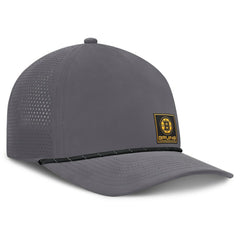 Boston Bruins Fanatics Captain Rope Adjustable Hat - Gray Hats