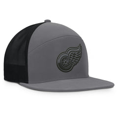 Detroit Red Wings Fanatics Fairweather Adjustable Hat - Charcoal Hats