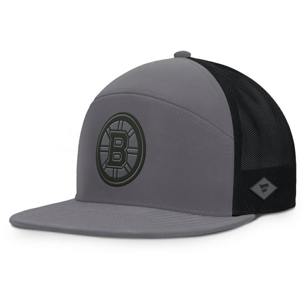 Boston Bruins Fanatics Fairweather Adjustable Hat - Charcoal Hats